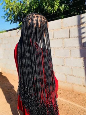 Knotless braids