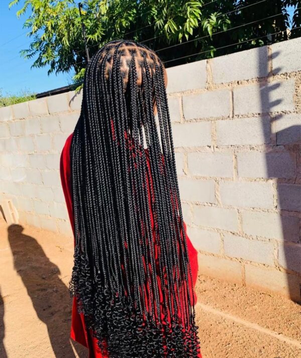 Knotless braids