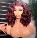 Bouncy hair
