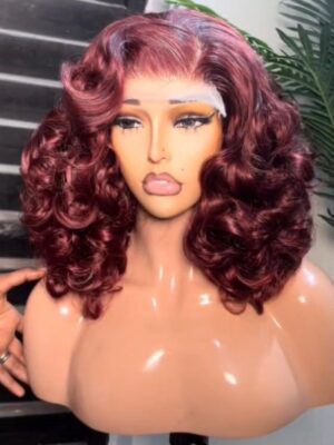 Bouncy hair