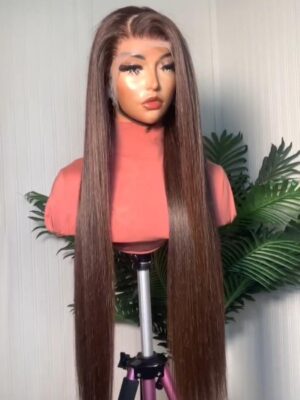 Brown Chinese bone straight