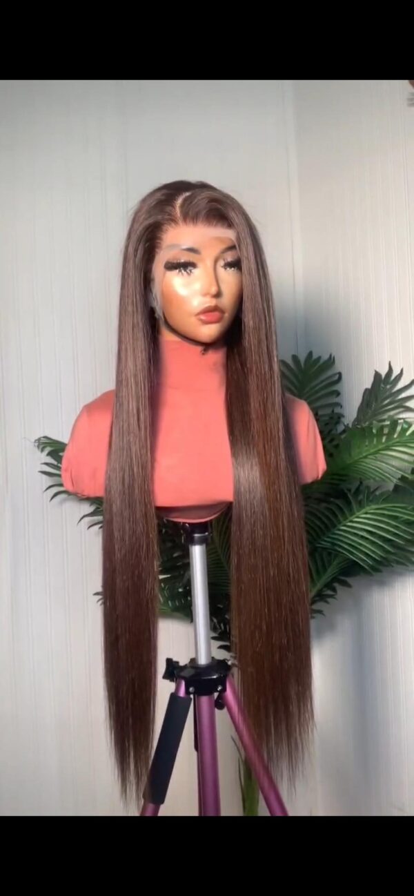 Brown Chinese bone straight